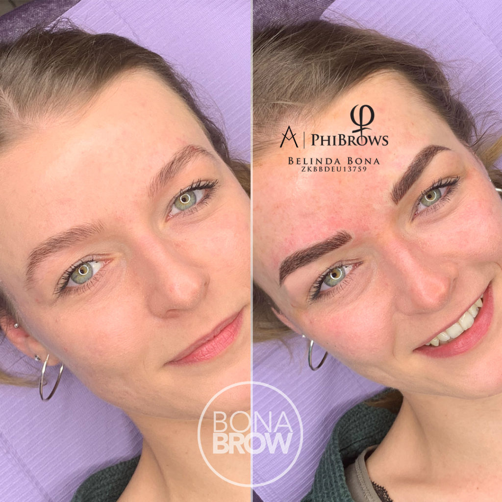 Differences Between Microblading And Ombr Powder Brows Bonabrow